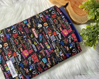 Musical Theatre Inspired Bookish Sleeve/iPad/Tablet Cover