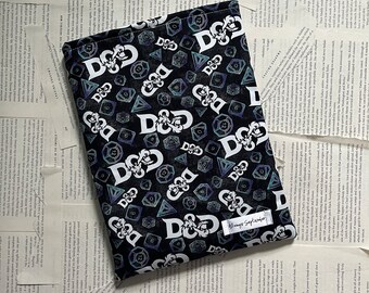Fantasy Board Game D&D Inspired Bookish Sleeve/iPad/Tablet Cover
