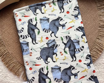 Lässige Trash Panda Days Buchhülle/iPad/Tablet-Schutzhülle