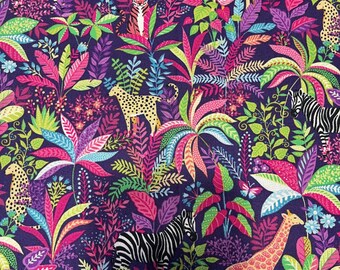 Capa para iPad/Tablet com estampa colorida de animais do Livro da Selva