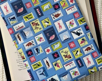 Custodia per libri / iPad / Tablet / Kindle con francobolli del Canada