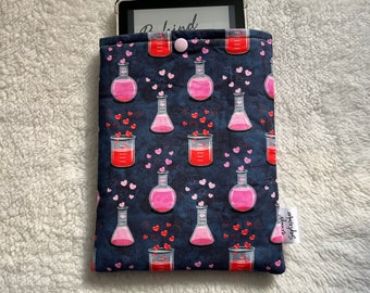 Love Potion KINDLE Bookish Sleeve with Snap Closure