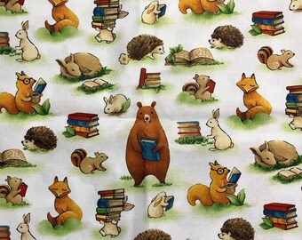 Custodia per iPad / Tablet / Kindle con animali pronti per la lettura
