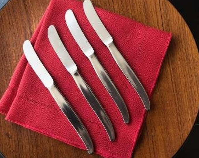 Mid Century Modern WMF Fraser Knives in Laurel Pattern Set of Etsy