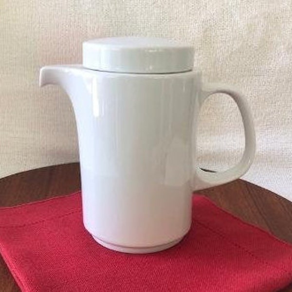 Vintage Rosenthal Studio Linie Porcelain Coffee Pot Designed by Wolf Karnagel, 1970s