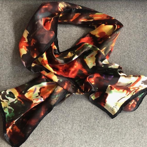 Boxed Ratatouille Silk Scarf Boxed Ratatouille Silk Scarf