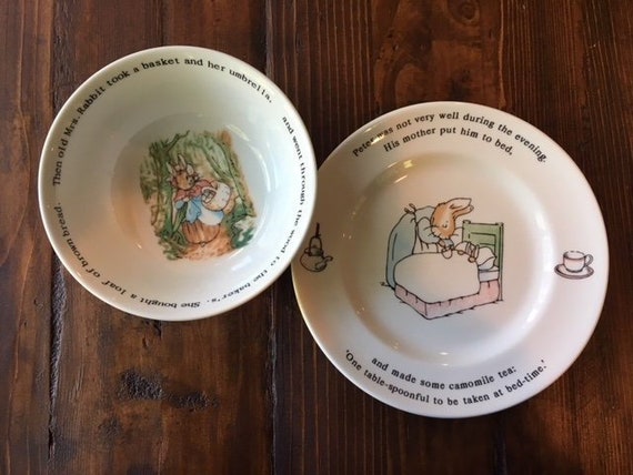 wedgwood peter rabbit set