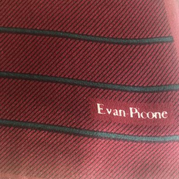 Vintage Evan Picone Silk Scarf, Beautiful Jewel C… - image 5