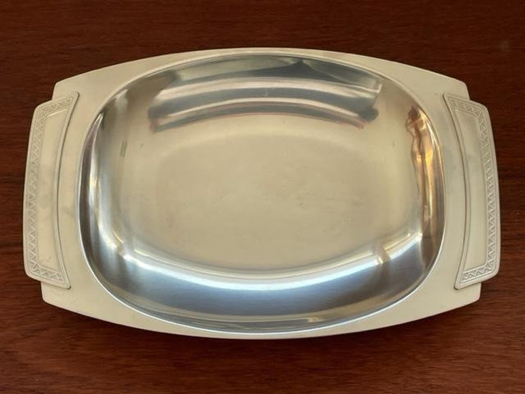 Mid Century Stainless Steel Serving Dish by Gense, Made in Sweden