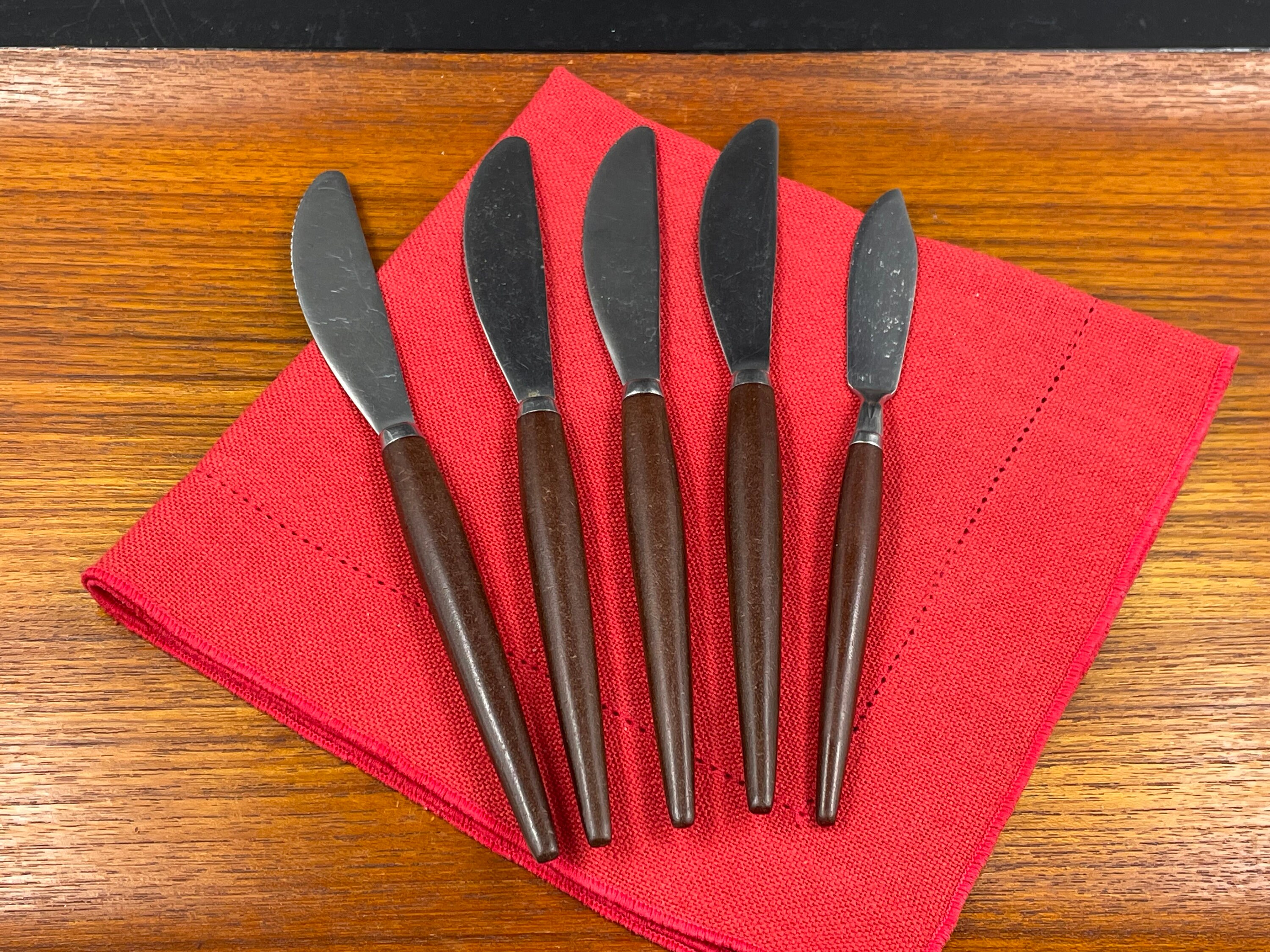 Mid century butter knives set - Etsy 日本