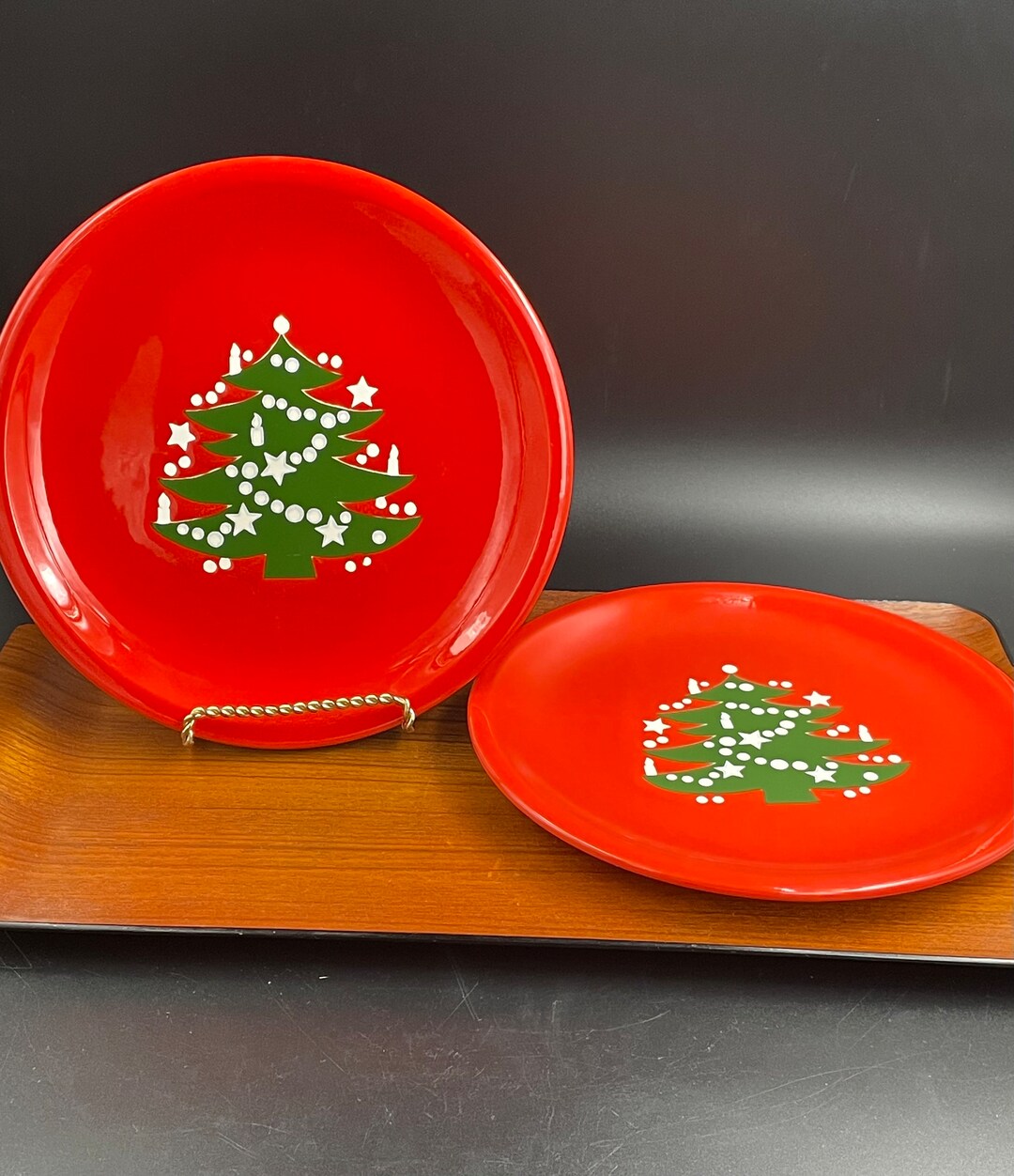 Vintage Waechtersbach Christmas Dinner Plates in Original Etsy