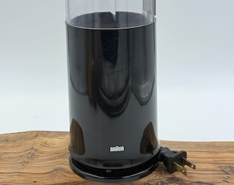 ヴィンテージ ブラウン コーヒーグラインダー、ブラック、モデル KSM2