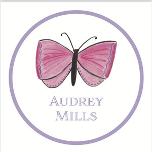 Schmetterling Sticker oder Anhänger oder Gehäusekarte