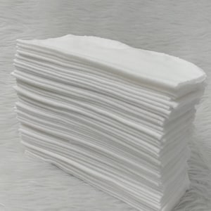 Pack of 50 zero waste cloth wipes - Reusable cloth wipes - unpaper wipes -