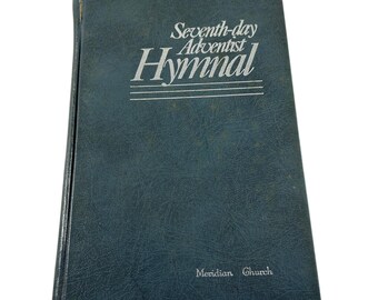 Vintage 1985 Seventh Day Adventist Hymnal Songbook Meridian Church Christian