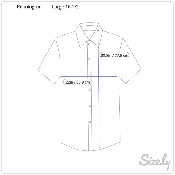 Vintage 70s Kennington Mens Shirt Short Sleeve La… - image 6