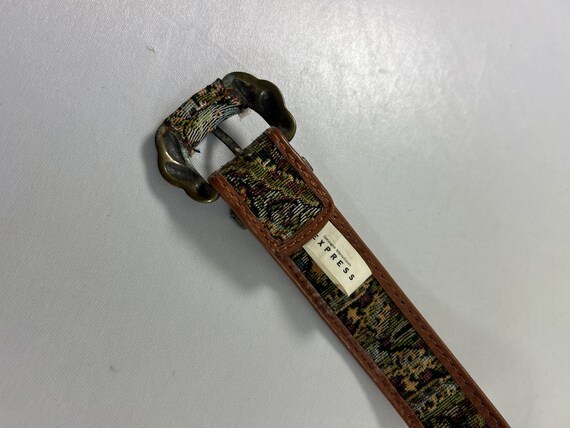 Vintage Express Womens Belt Size Medium Multi Color Tapestry  display picture 3