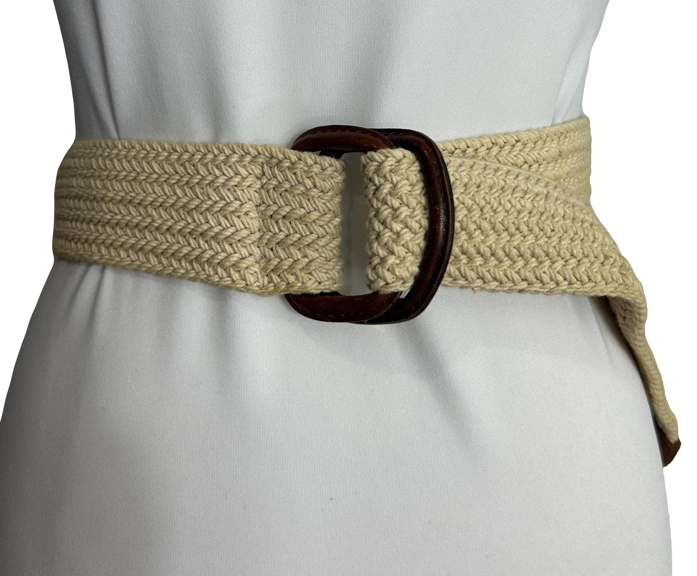 Wide Braided Belts - Etsy display picture 1