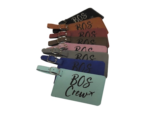 Boston Crew Base Luggage Tag Bos Base Bag Tag Set Of Two Etsy<script async src=