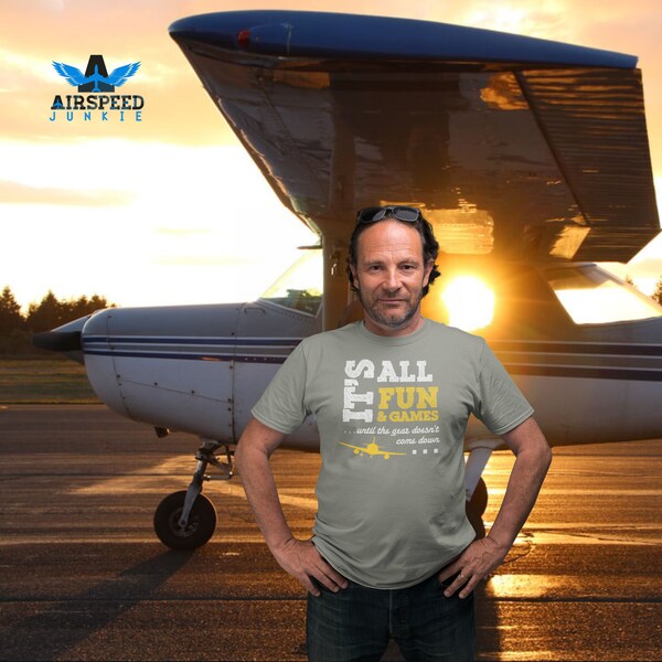Funny Pilot Shirt Etsy