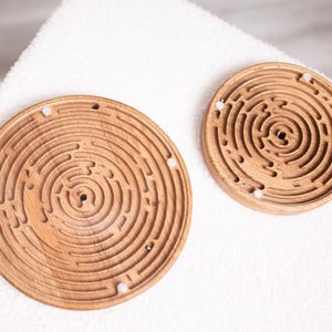 Gift for kids Double-sided wooden labyrinth maze learning toys birthday gift for him for her for Dad for Mom Christmas gift for kids