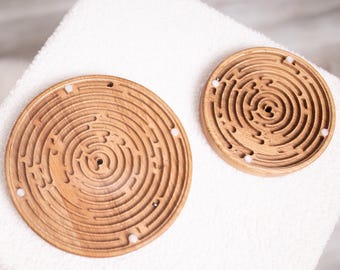Christmas Gift for kids Double-sided wooden labyrinth maze learning toys birthday personalized gift for him for her for Dad for Mom