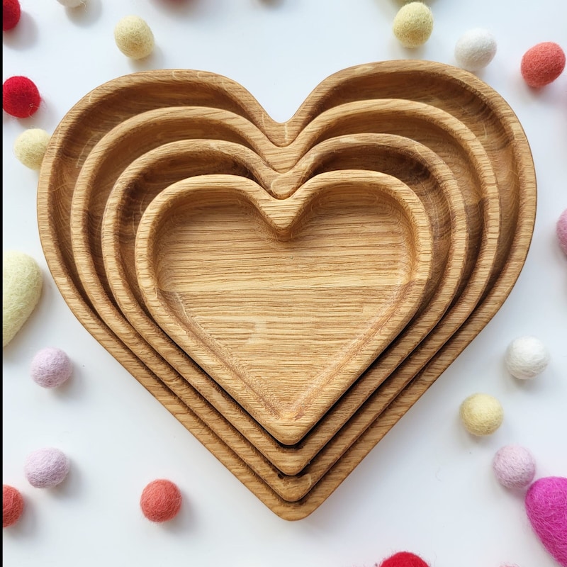 Heart Shaped Plates - Etsy