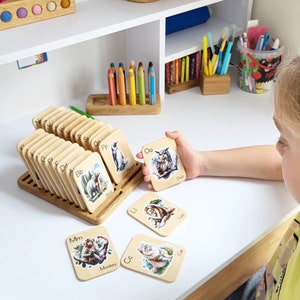 Das Alphabet mit den Kindern ist perfekt für Anfänger,