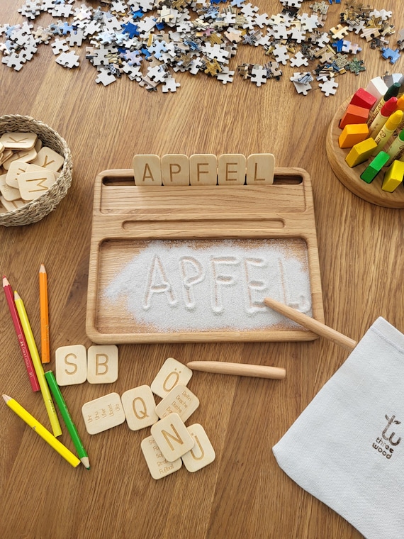 Sand Writing Tray With Lid