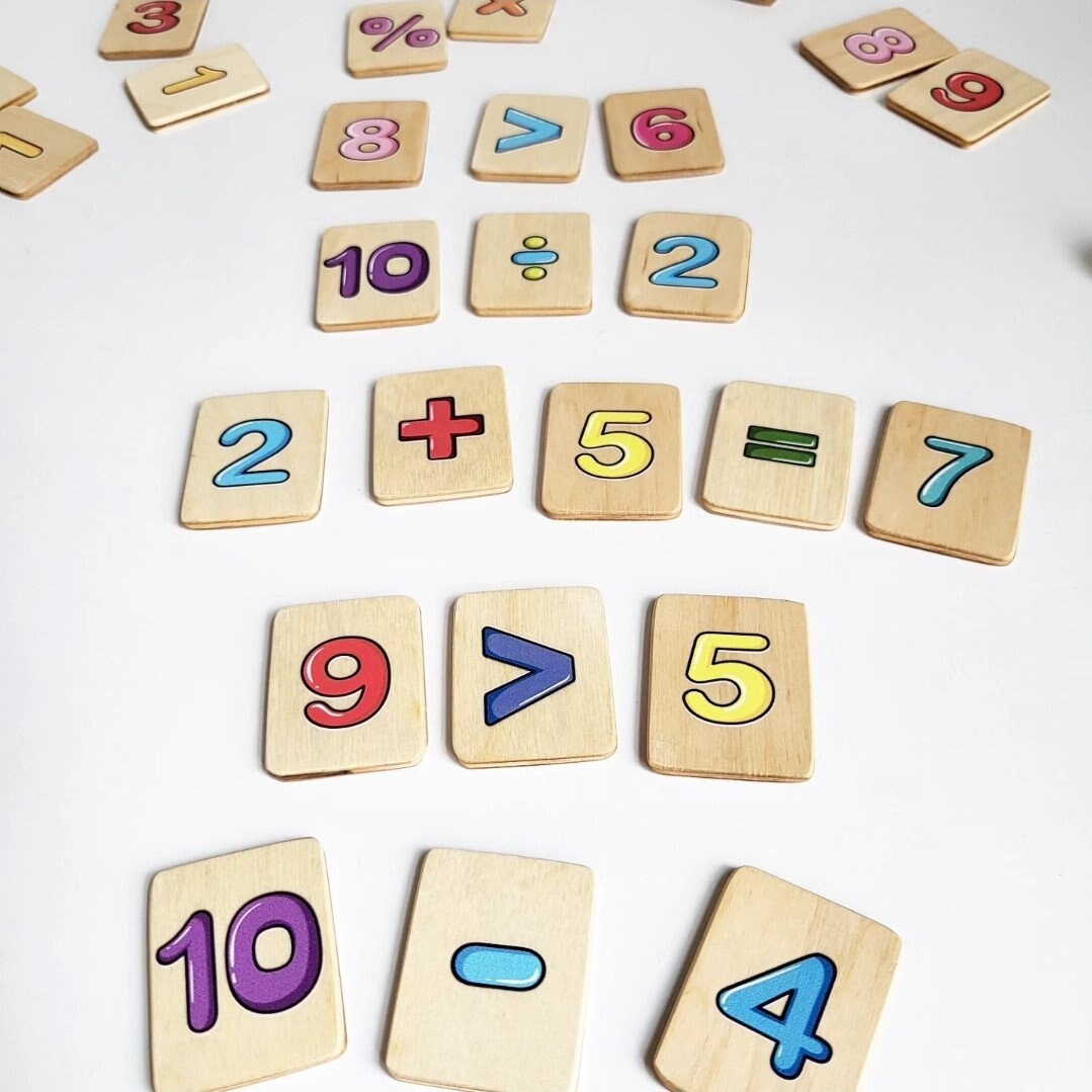 Learning Rescources Numbers Math Flash Cards Montessori 1-10 Learning Resources Numbers Skills ...