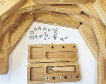 Montessori toy screw board  activities homeschool personalized gift for kids fine motor skills activities gift for him For ages 4+