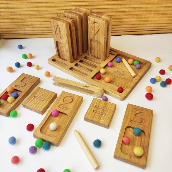 Montessori Holzpuzzle Für Kinder 2-5 Jahre - 48 Teile Tiermotive Zur Förderung