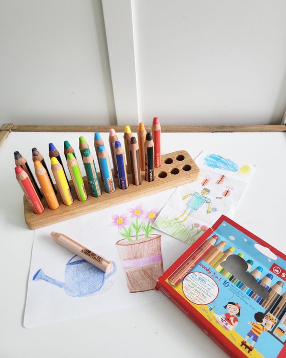 Feather Pen Holder Laser Cut Sharp And Dull Pencil Holder For