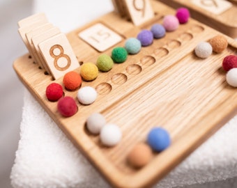 Lavagne Matematica Feltro Per Bambini - Gioco Educativo Addizione