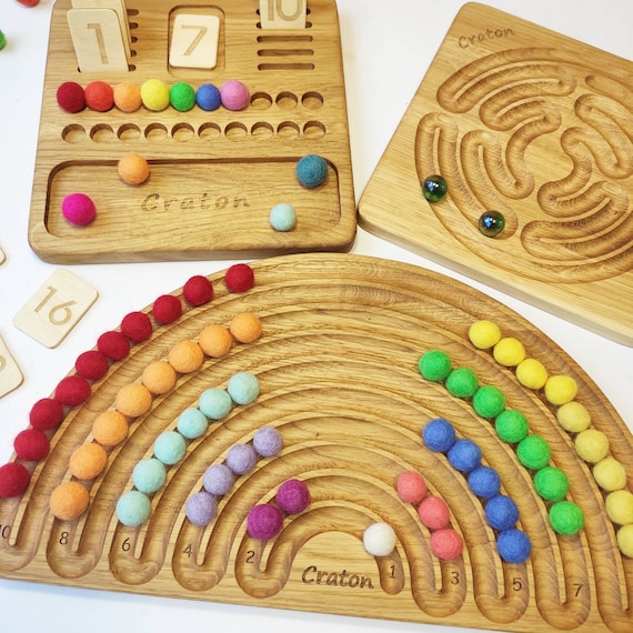 ARC EN CIEL - Matériel Montessori - Nido Montessori - jeux éducatif éveil bébé