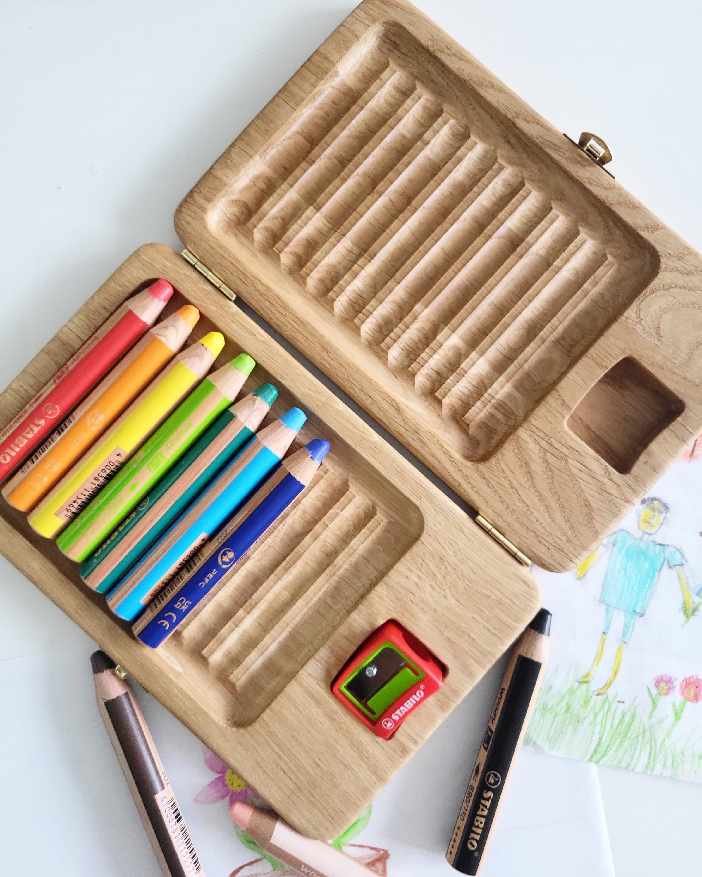 激レア　ベルルッティ　鉛筆　鉛筆ケース CR-NQ24C 色鉛筆ロールケース24色 トンボ鉛筆 1セット CR-NQ24C