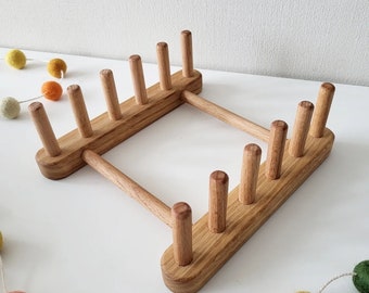 Wooden stand for boards, holder for boards, stand for educational materials, Montessori Waldorf classroom desk organizer learning and school