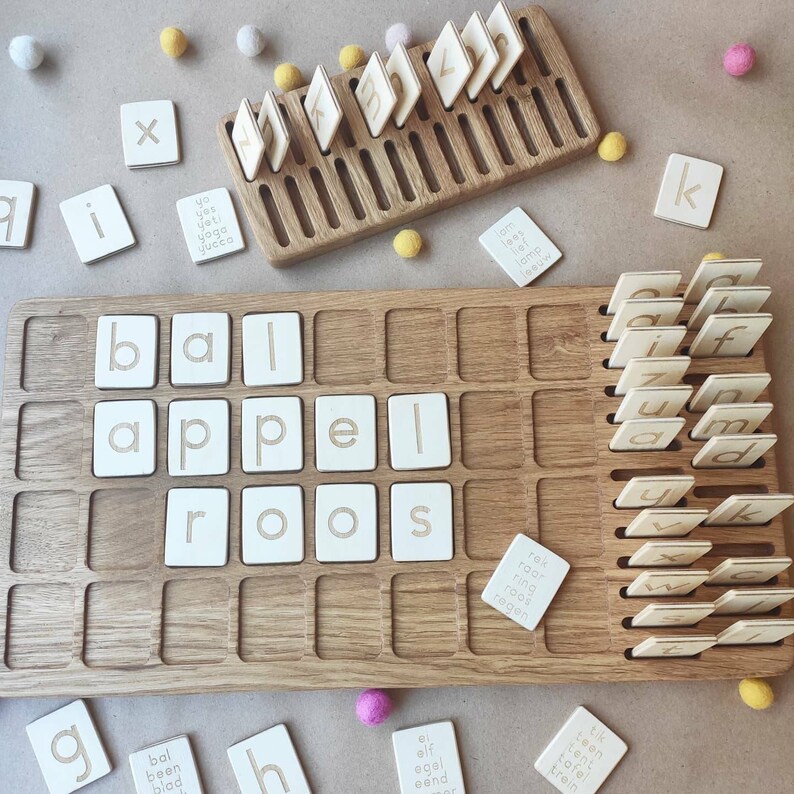Learning Letters Dutch Alphabet Lowercase Letters Cards With - Etsy