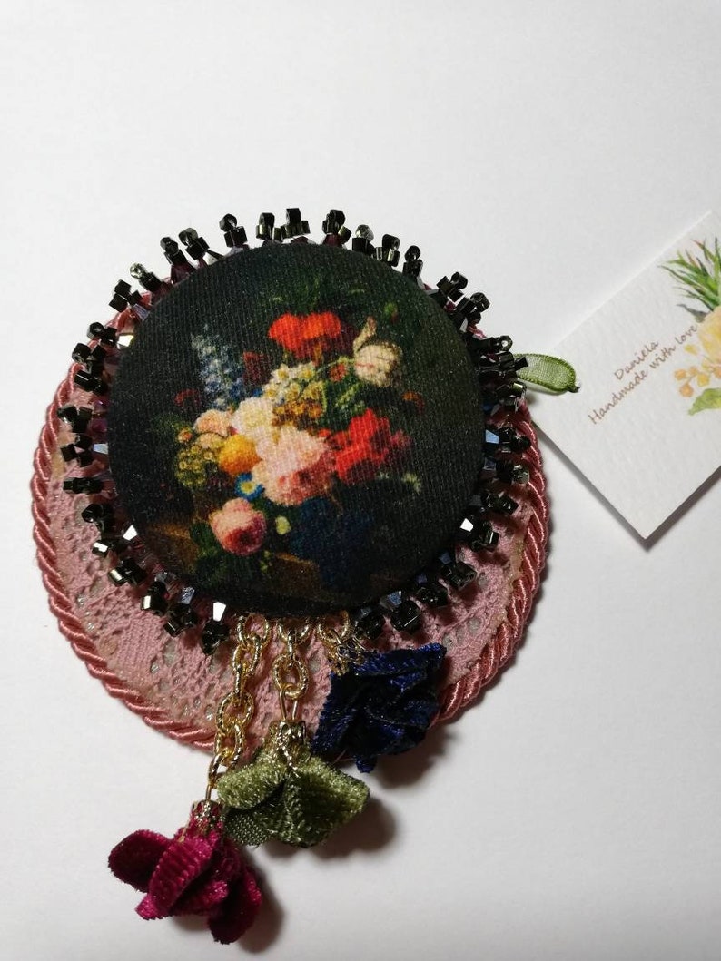 Flower brooch
