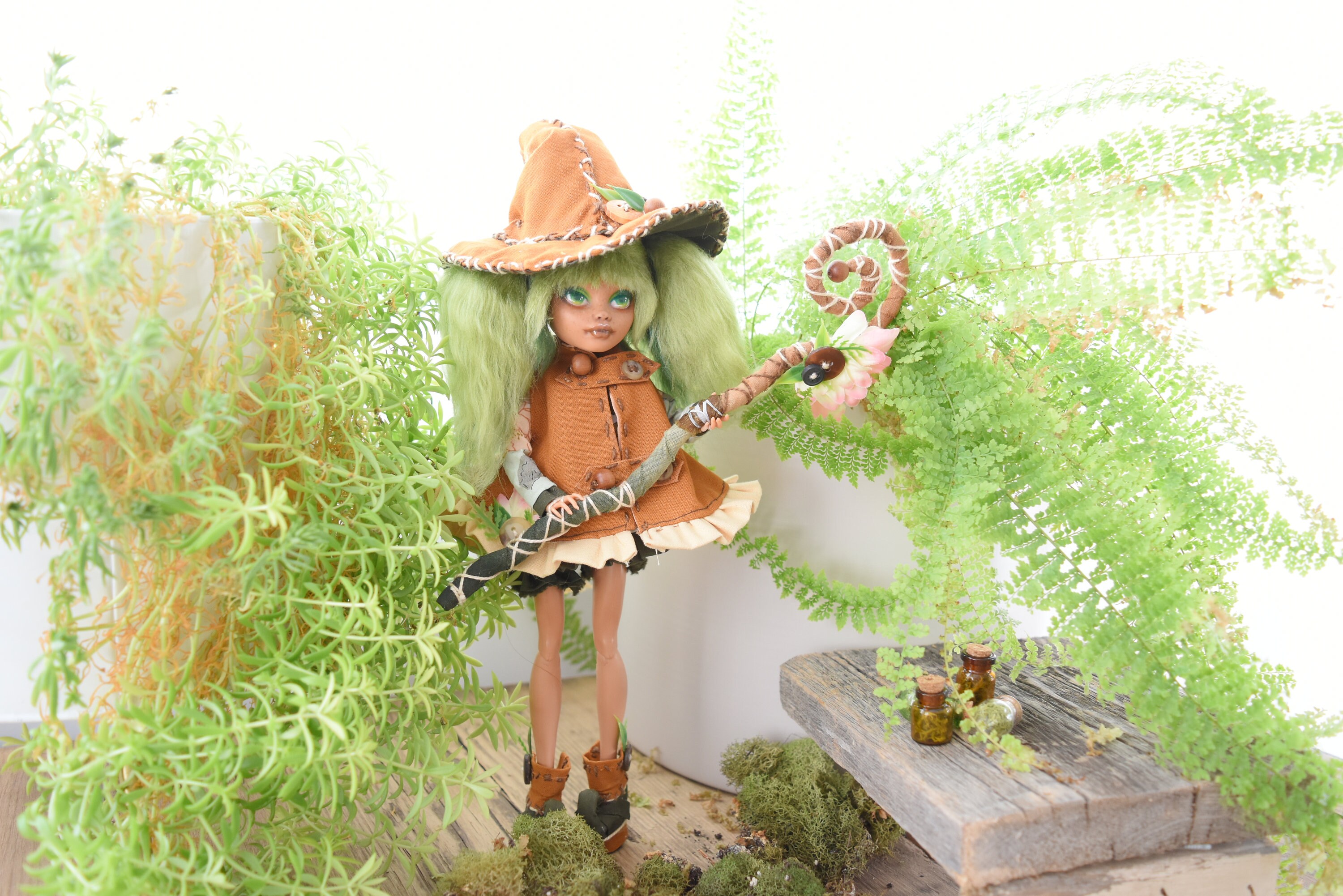 Custom Art Doll: Forest Witch *Fauna*