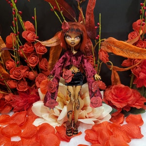 Custom Art Doll: Night Rose