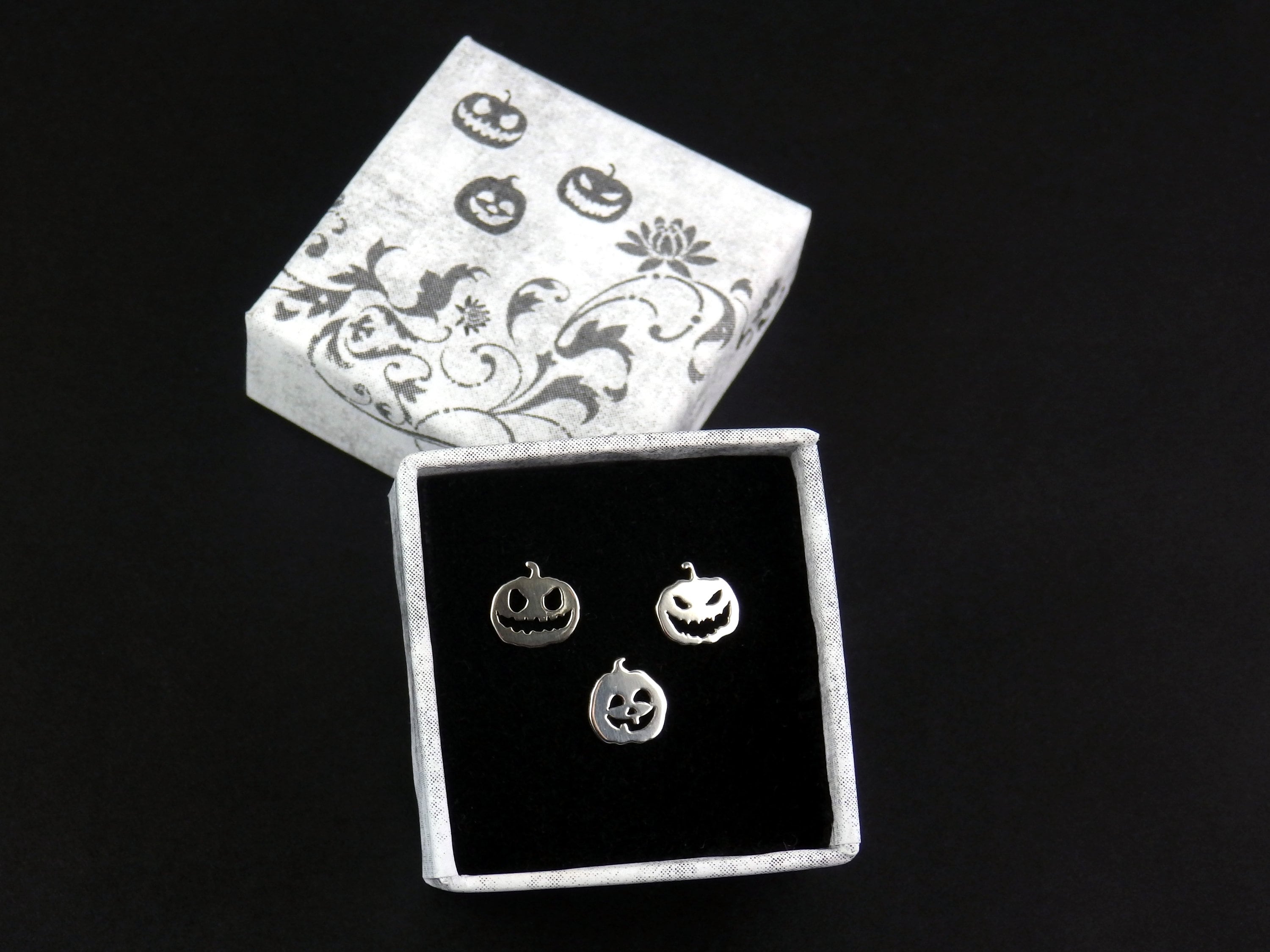 6 Pièces Boucles D'oreilles Hommes Femmes Halloween Acier