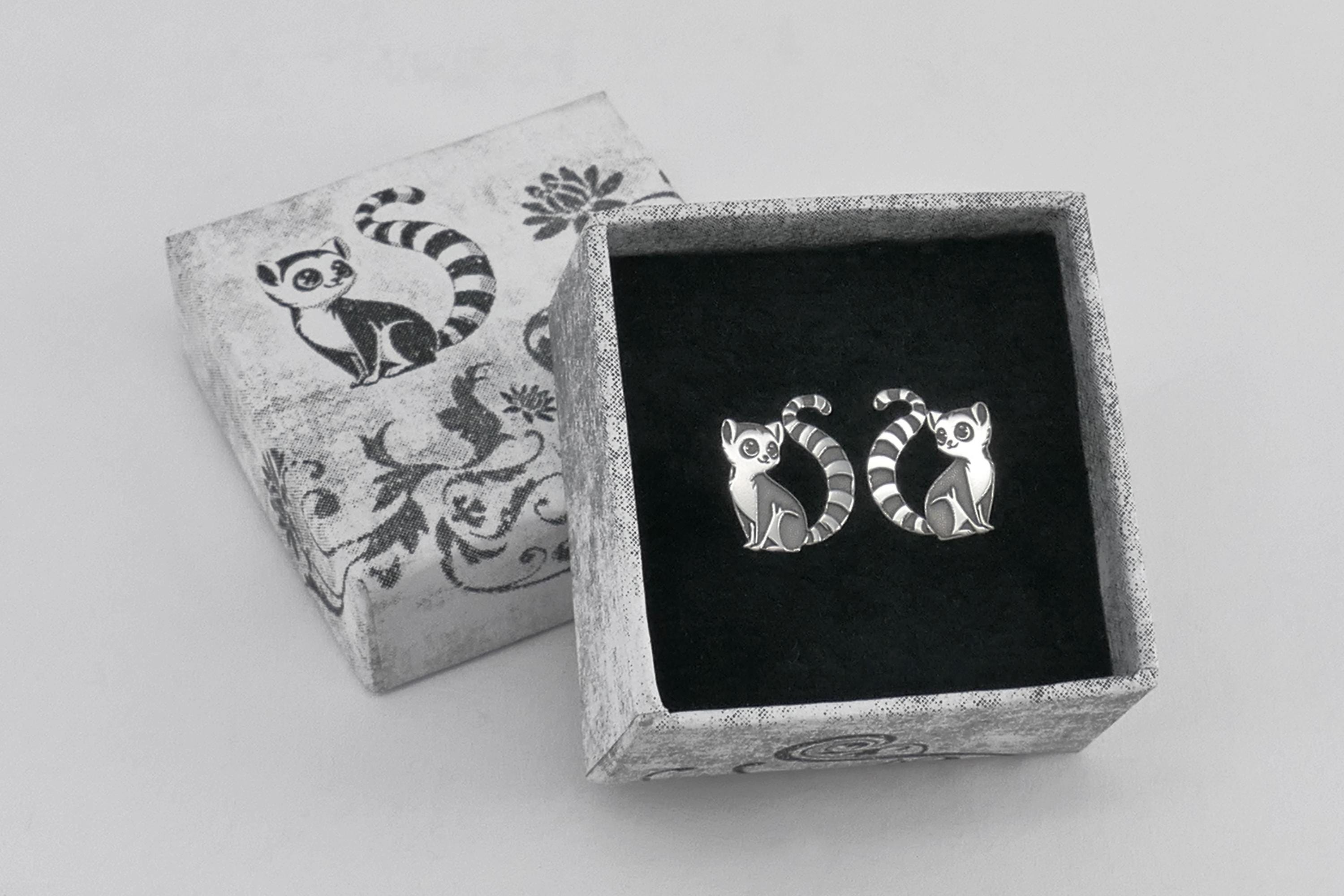 Orecchini a sfera con gancio da pesca francese in argento sterling 925
