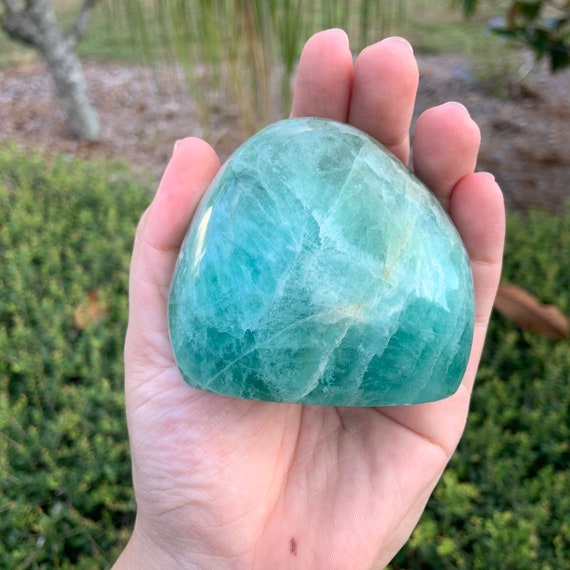 polished fluorite stones