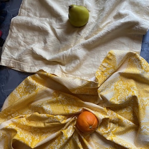 Yellow Gold Square Tablecloth. Yellow/Gold Tablecloths. Gold/White Design Tablecloth, Pale Yellow Cutwork Delicate Tablecloth. Choice