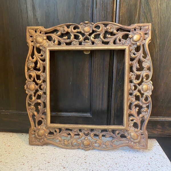 Iron Frame Etsy