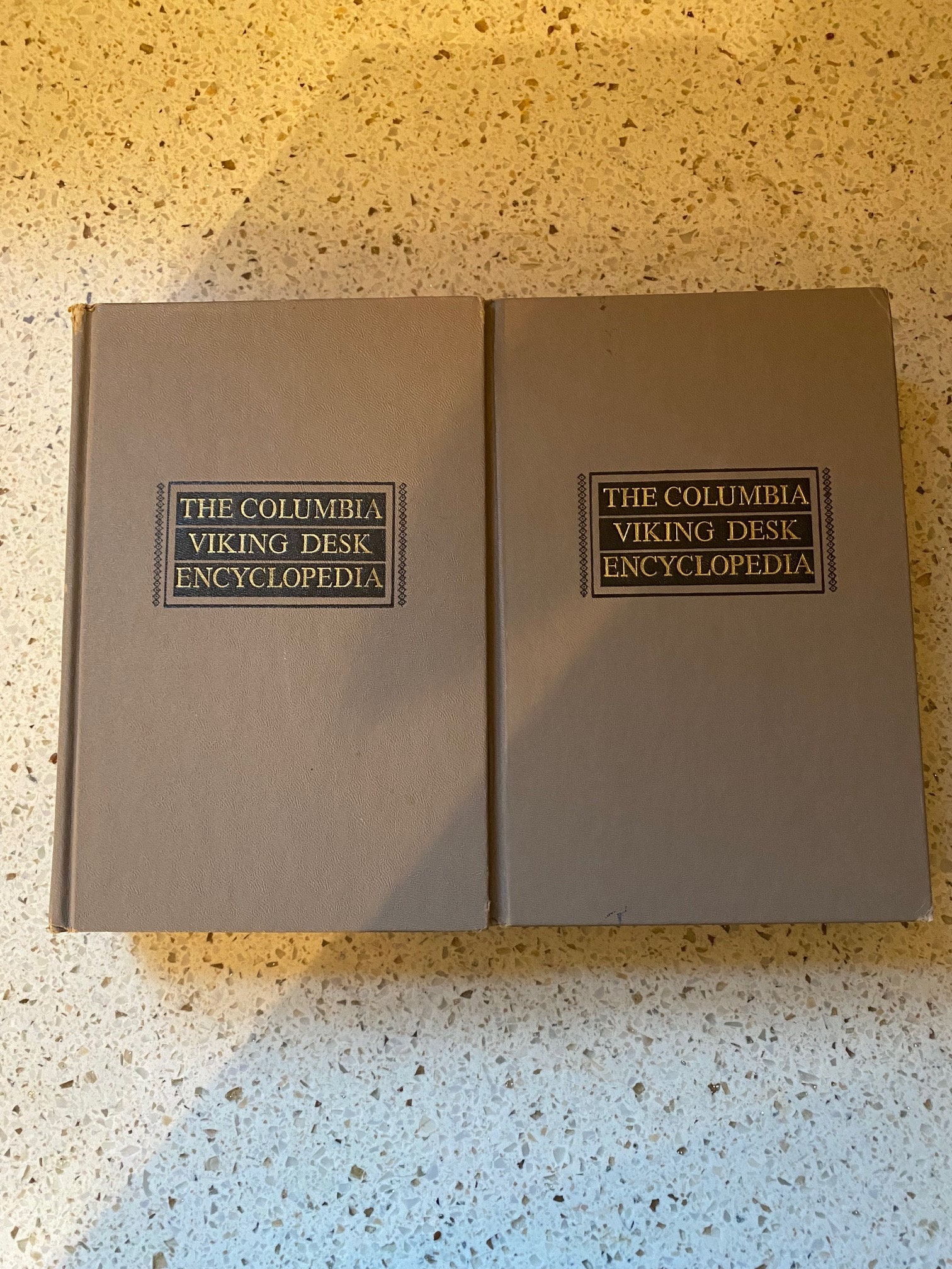 2 A-Z Encyclopedia Set. Columbia Viking Encyclopedias A-Z. 1950s