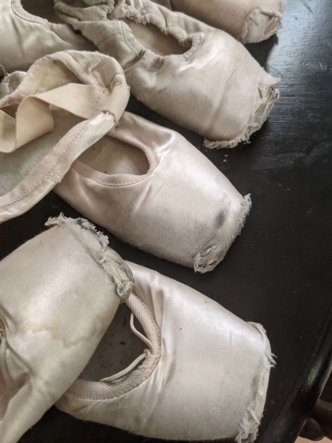 Pair Pointe Shoes No Ribbon. Dead Pointe Shoes. Craft Pointe Etsy