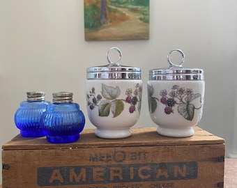 ヴィンテージ ロイヤルウースター エッグコドラー 3個セット 磁器、卵