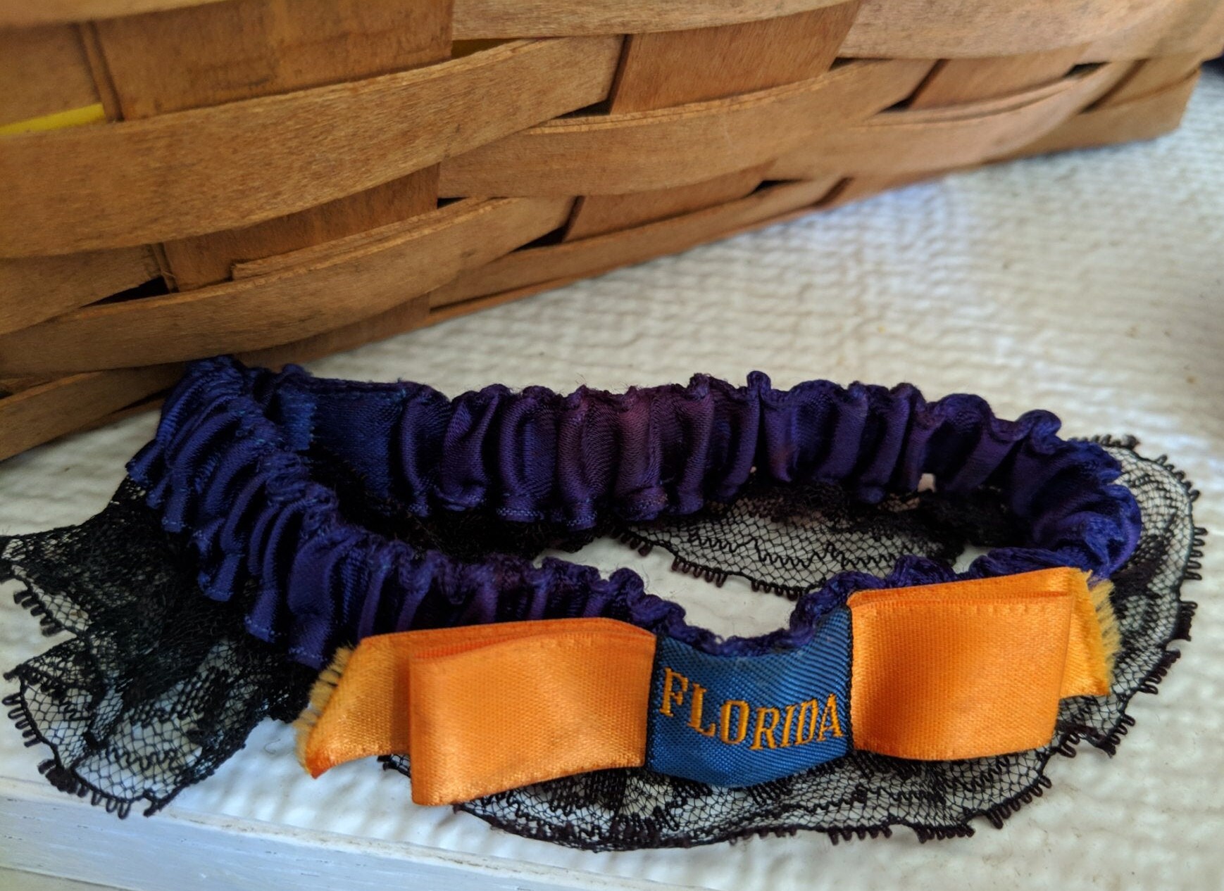 Florida Gator Garter - Etsy